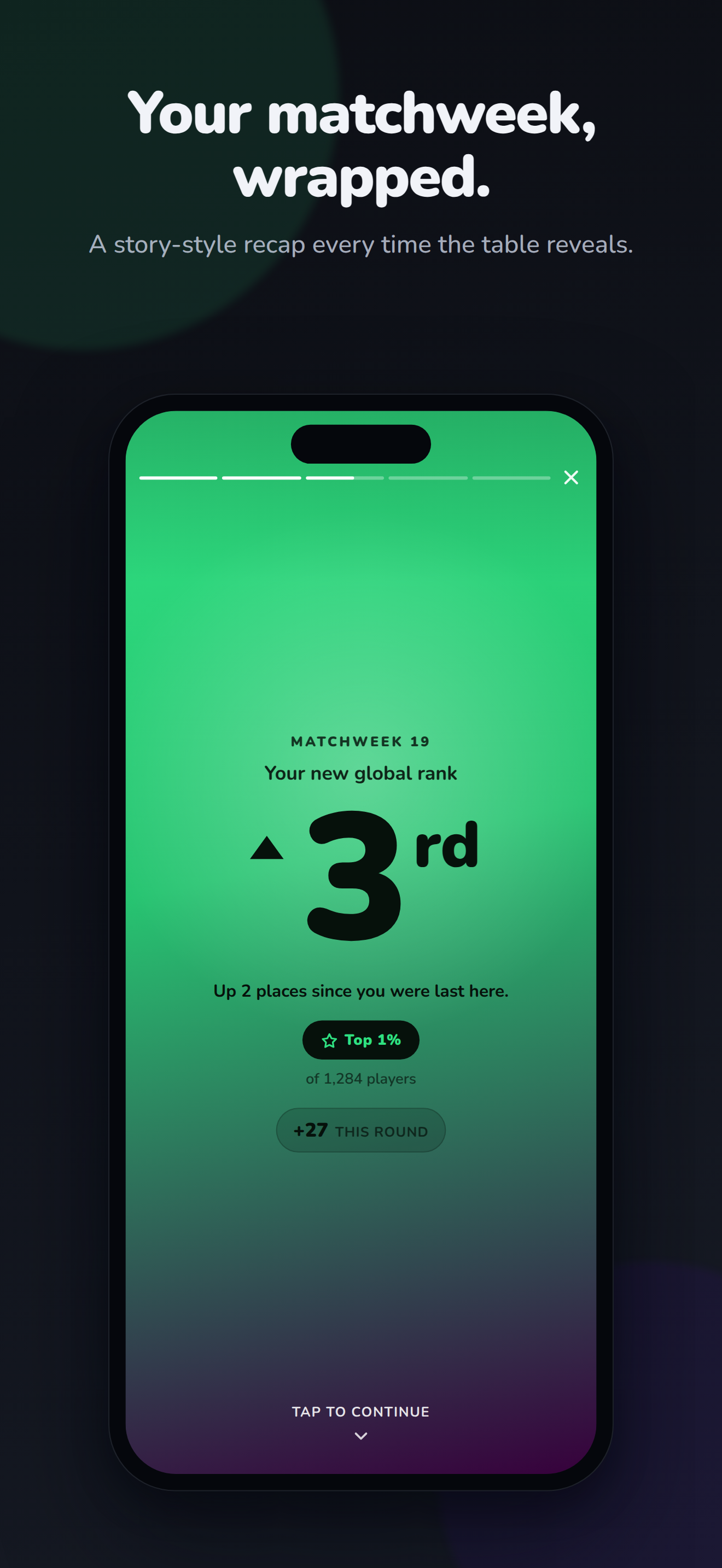 24pts Football app screenshot